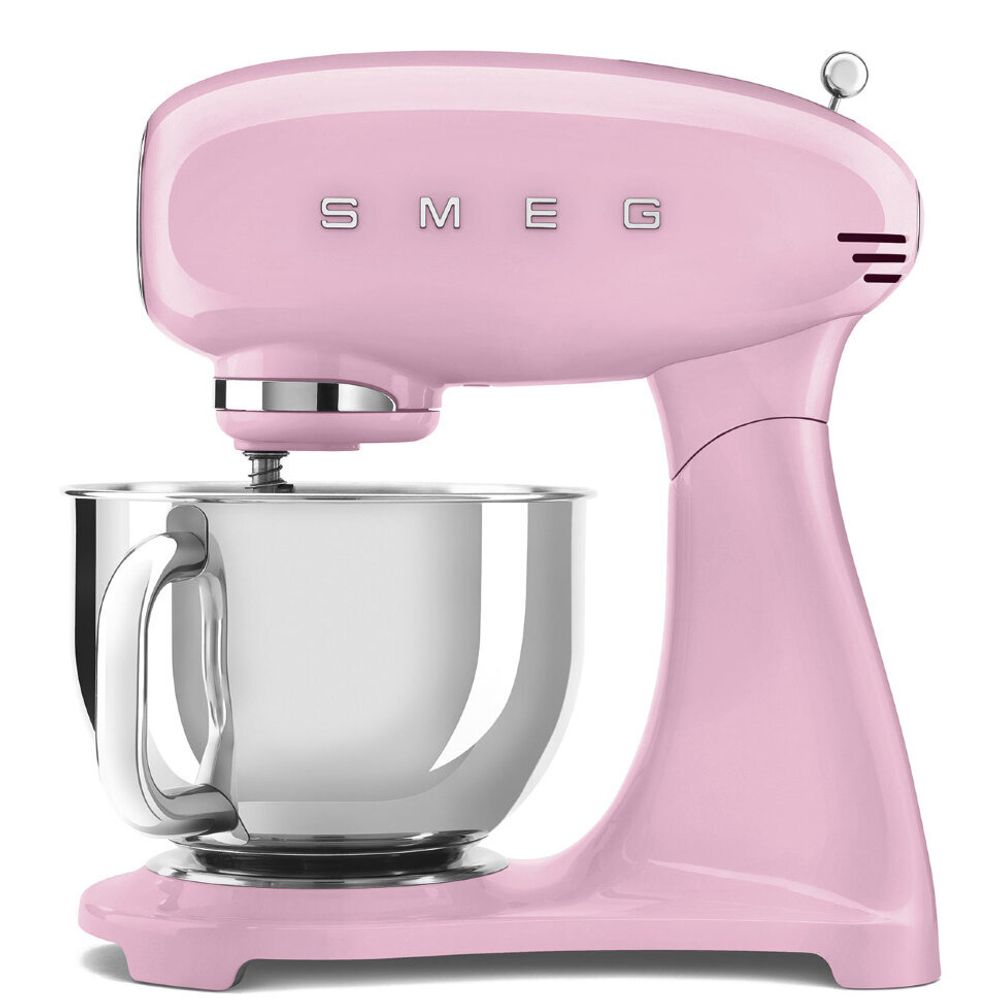 Миксер Smeg SMF03PKEU, розовый