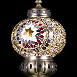 Citilux Каир CL419815 Настольная лампа Мозаика Янтарь