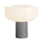 SL6014.504.01 Прикроватная лампа ST-Luce Серый/Молочный LED 1*5W 3000K RIPPLE