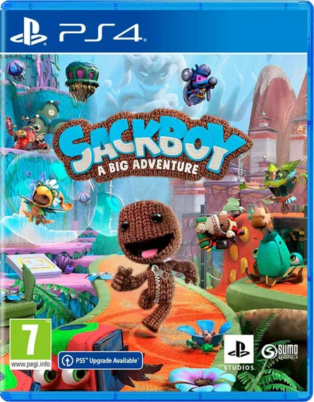 PS4 Сэкбой: Большое приключение/Sackboy A Big Adventure (Б/У, Английская версия, CUSA-06313)
