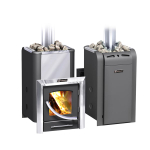 Дровяная печь для бани ЕРМАК 20 ПС Элит