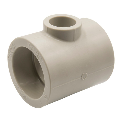 Тройник переходной 50х25х50 EVER® plast  СЕРЫЙ (Россия)