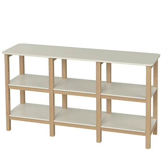 Стеллаж Classic низкий (молочный)