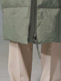 Пуховик длинный, хаки, SilverFox