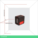 Лазерный нивелир ADA Instruments Cube MINI Basic Edition (А00461)