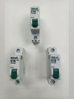 Автоматический выключатель 1-пол. 16А тип C 4,5кА серия ВА-101 DEKraft (3шт)