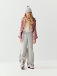 Брюки палаццо облегченные "Серый меланж" 7+