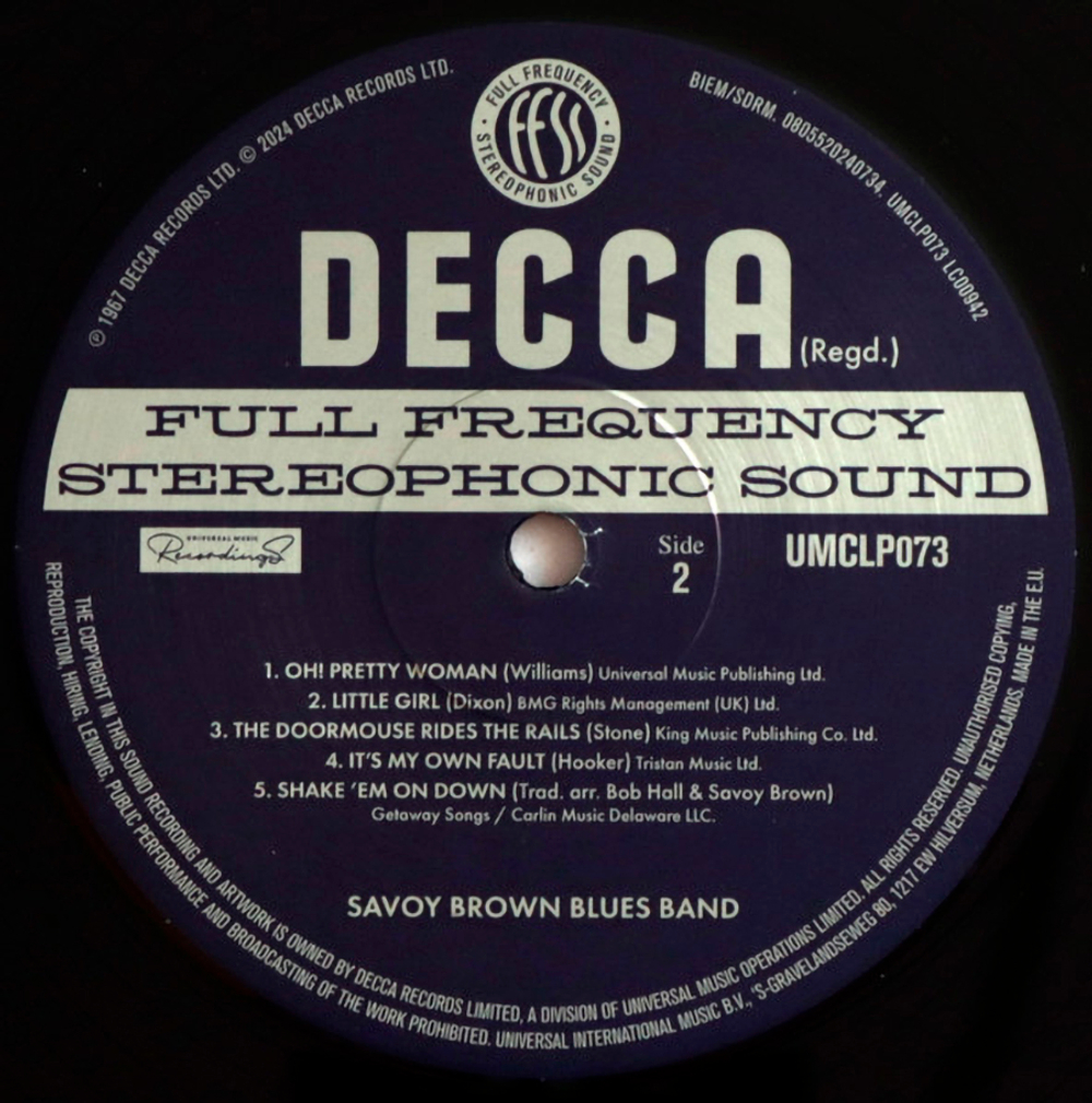 Savoy Brown Blues Band / Shake Down (LP)