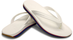 Шлепанцы Crocs Retro Flip White / Red