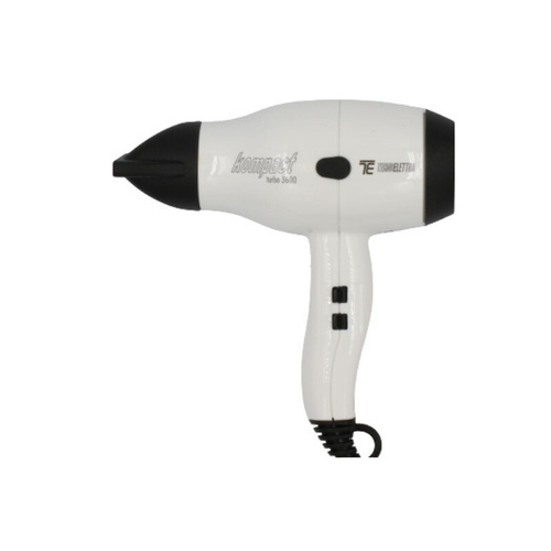 TecnoElettra Kompact Turbo 3600 White Профессиональный фен для волос