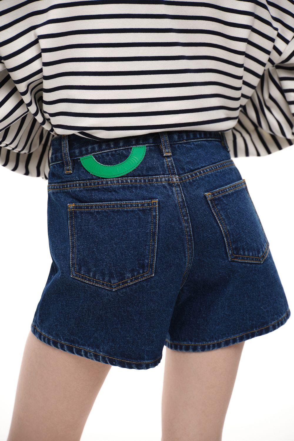 Шорты мини (Make Boys Cry), синие