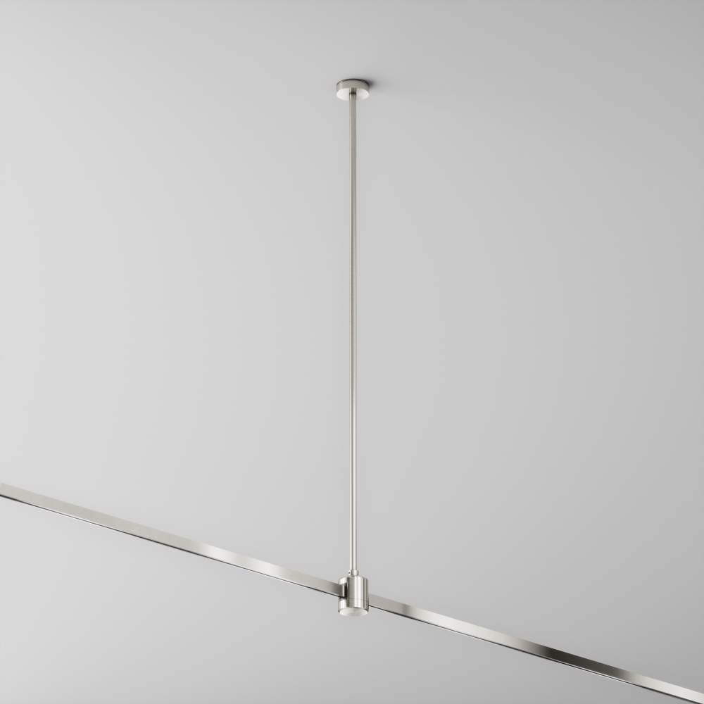 Крепление потолочное Long 700мм с прямым коннектором питания Maytoni FLARITY TRA159C-IPC1-PT