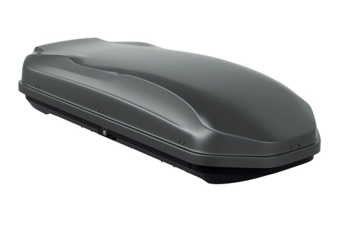 Автобокс на крышу автомобиля "Cybort Cargo" 580 л (темно-серый матовый) / ТюнАвто