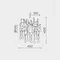 Настенный светильник MODESTYLE MS.2105.450 GD