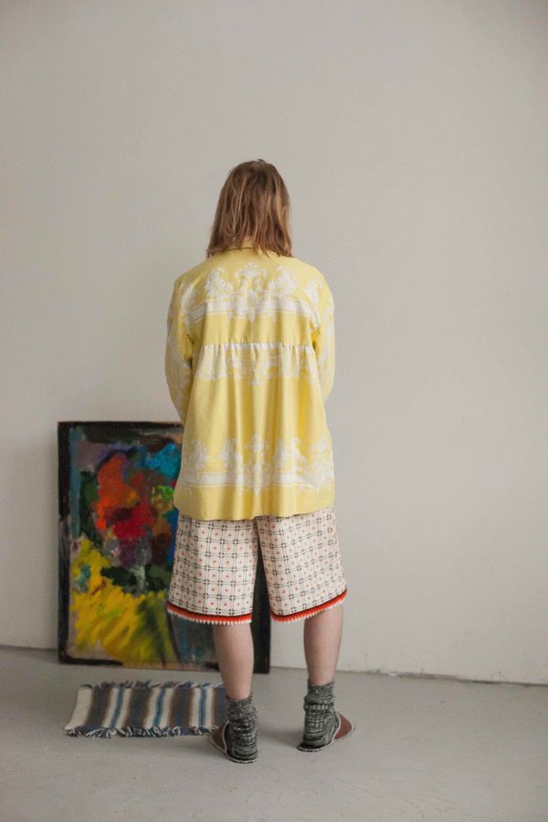 Рубашка Mustard Yellow Long Sleeve Shirt - фото 3