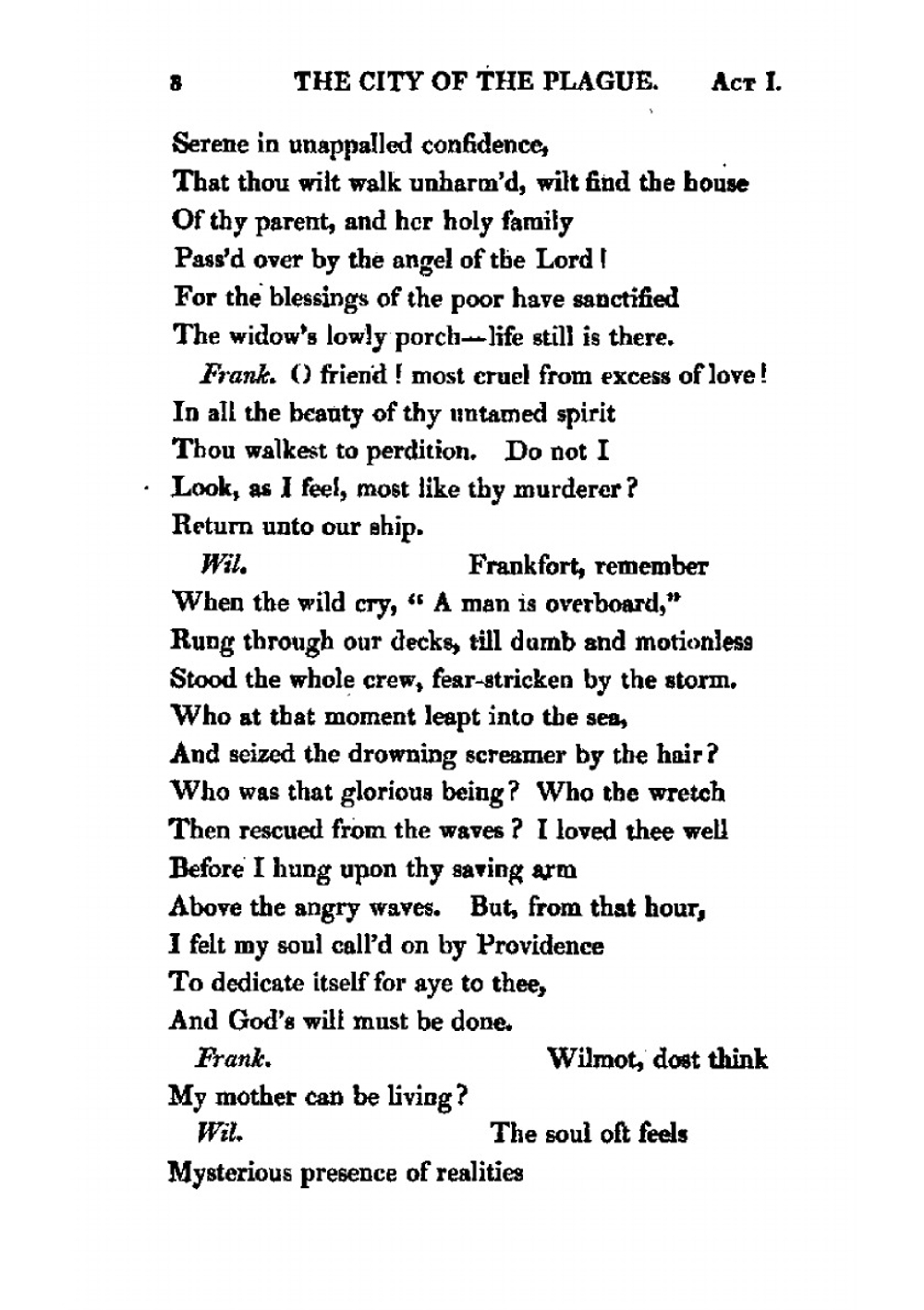 The city of the plague | Wilson John