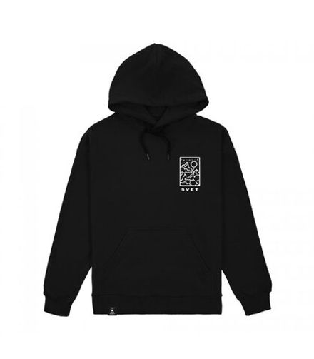 Худи SVET "Вершины" (черный)
