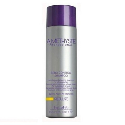 Шампунь для жирной кожи головы REGULATE 250мл AMETHYSTE farmavita