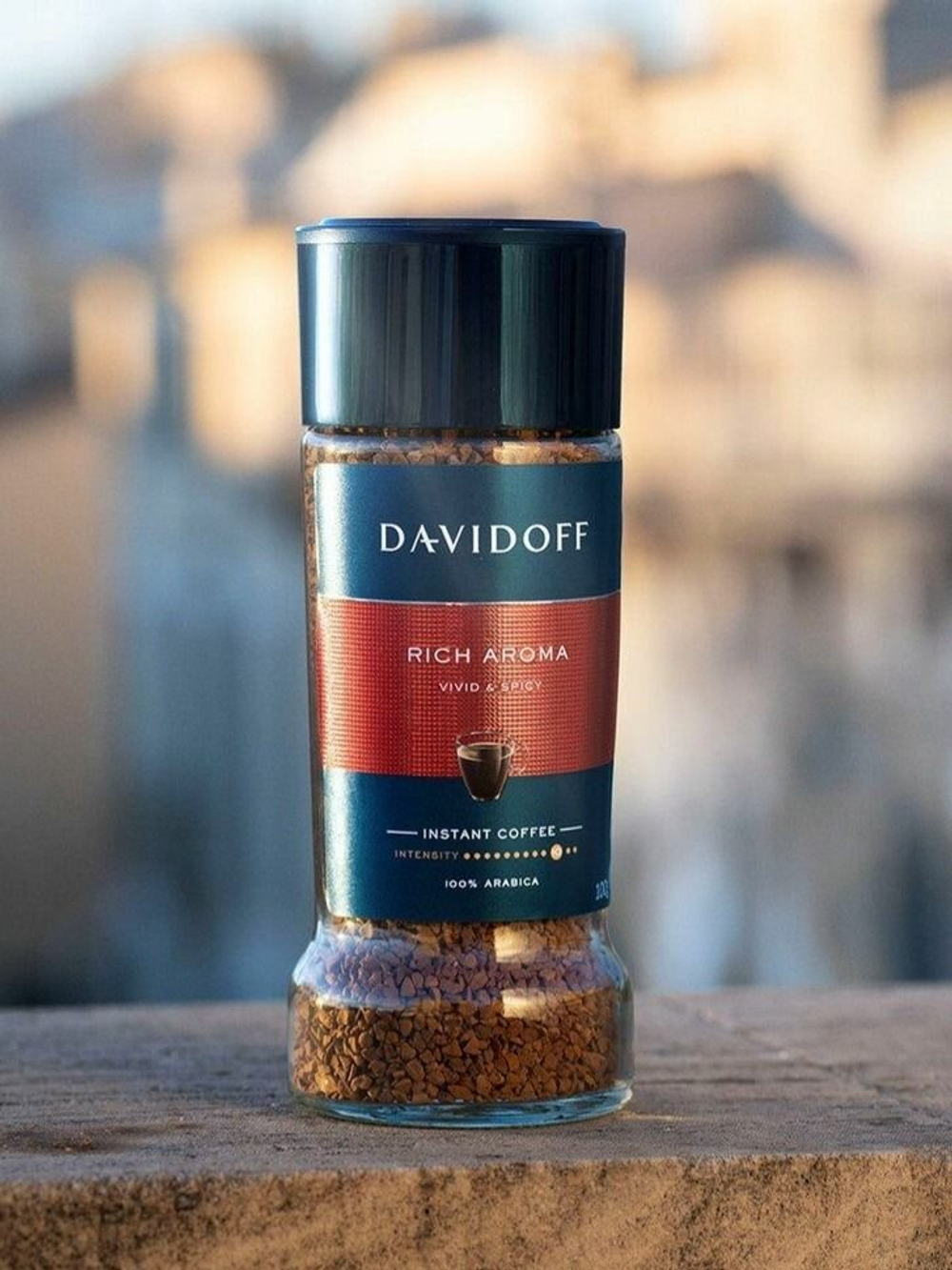 Кофе растворимый Davidoff Rich Aroma, 100 г стеклянная банка (Давидоф) х 2 шт