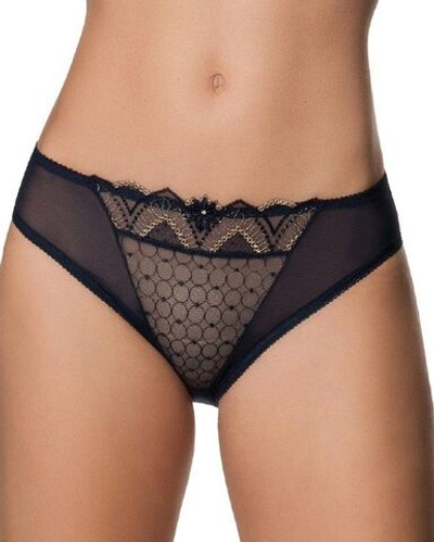 Трусы-слипы Valeria с ажуром (Размер: 44) (Цвет: голубой)