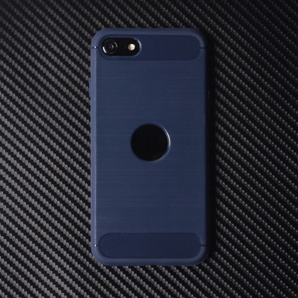 Противоударный чехол для iPhone SE (2020), 009508 Темно-синий