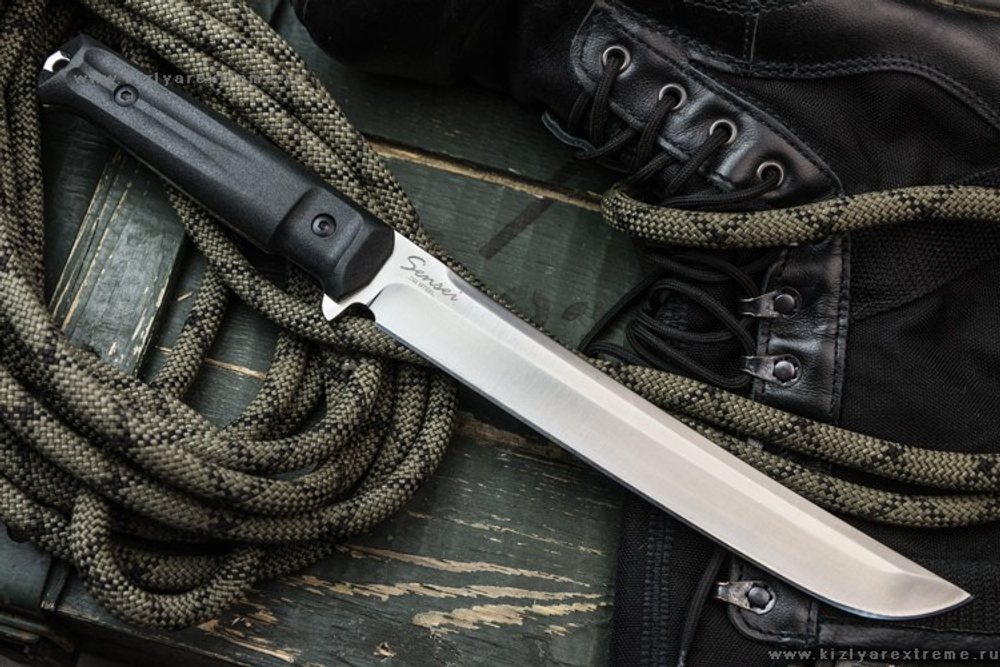 Тактический нож Sensei D2 StoneWash