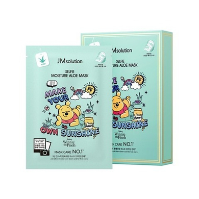 JMsolution Маска тканевая увлажняющая с алоэ – Disney collection selfie moisture aloe mask, 30мл