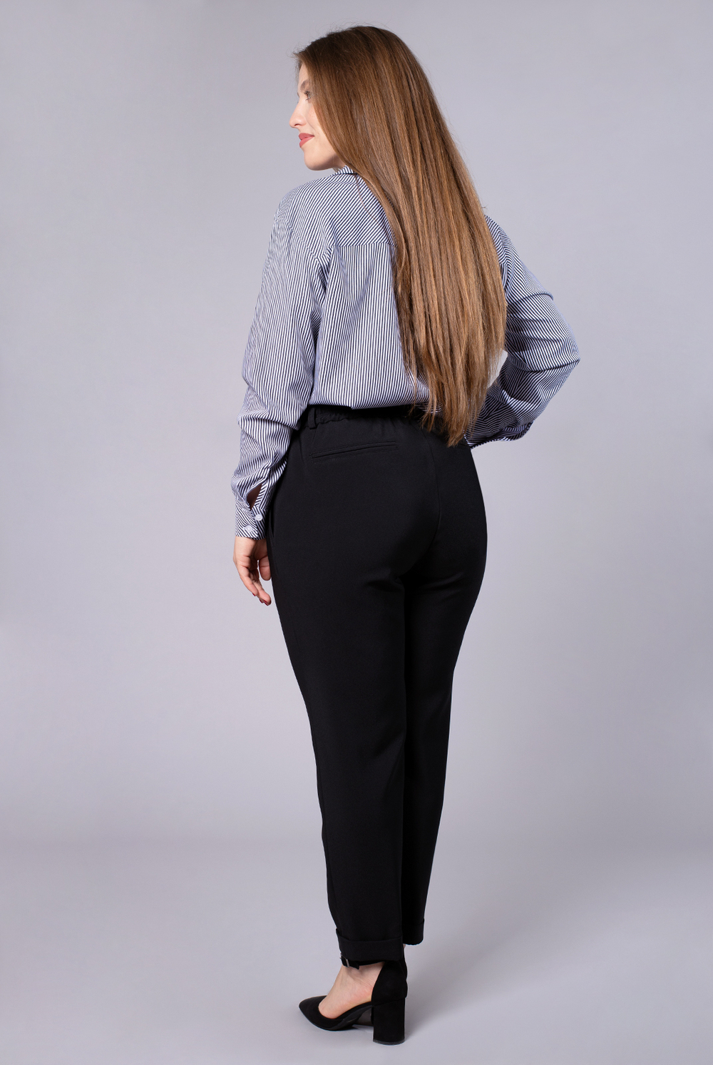 Брюки женские 2191АПА, черный #70Ч022191АПА