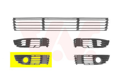 VAN WEZEL - 5837594-VAN - Ventilation Grille, bumper