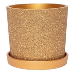 Горшок Дакар золото кедр №3