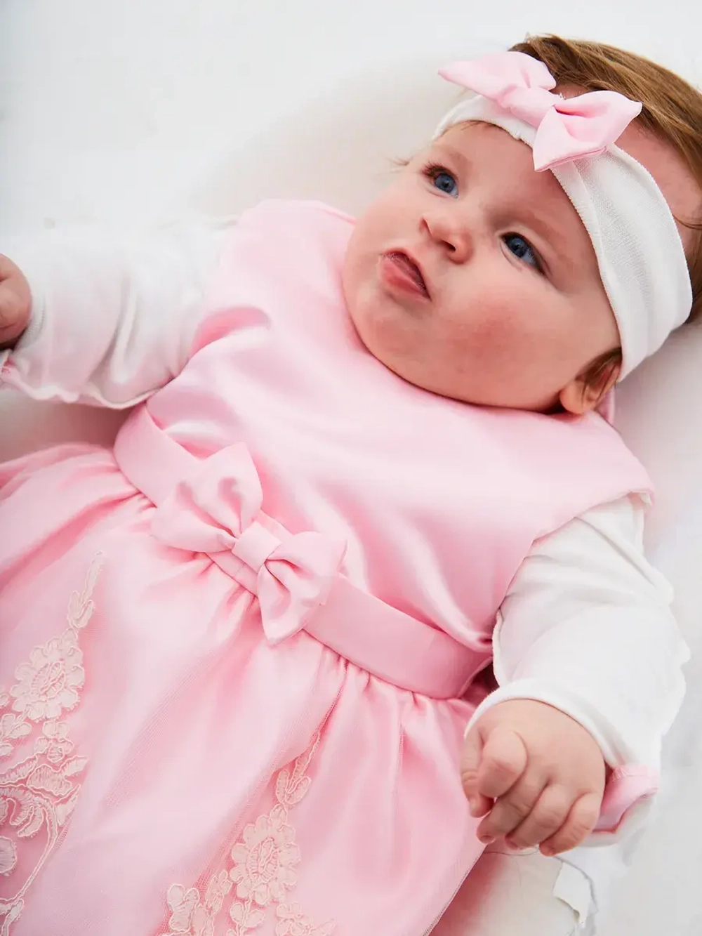 платье для новорожденной на выписку