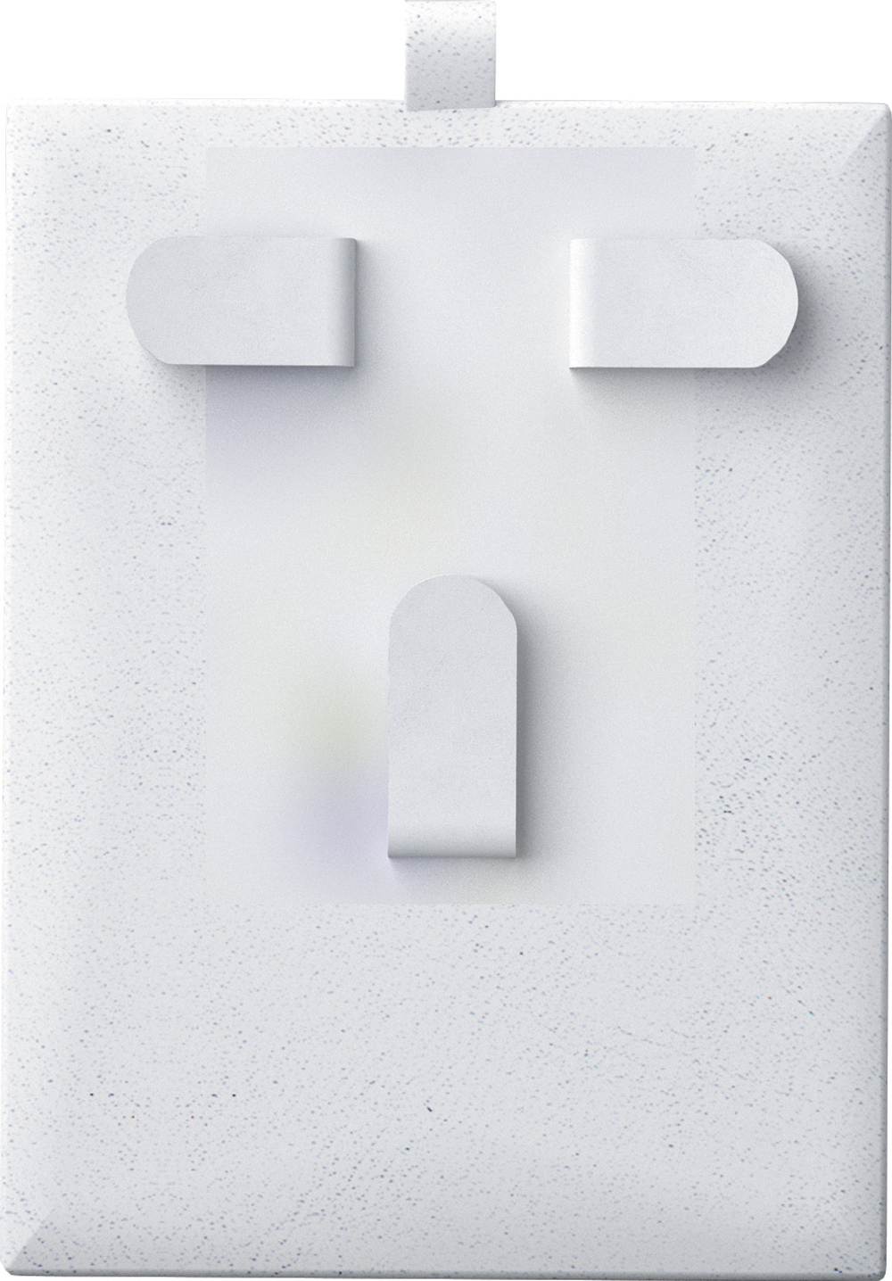 Вкладыш 06/горизонтальный/для гарнитура/3 язычка/петелька