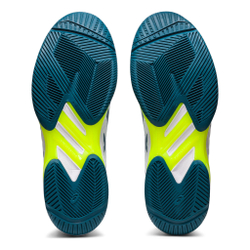 Мужские теннисные кроссовки ASICS Solution Speed FF 2 All Court Shoe Men - White, Petrol