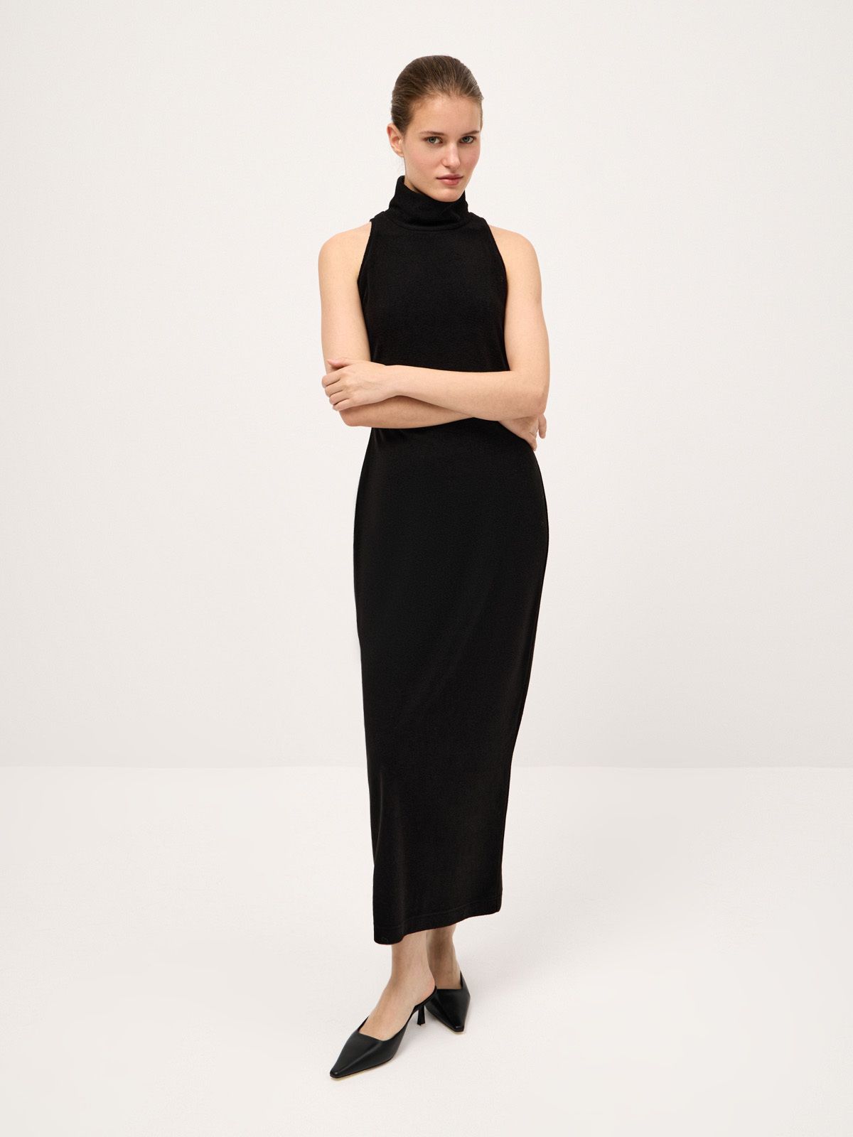 Платье-водолазка длины миди Boss It