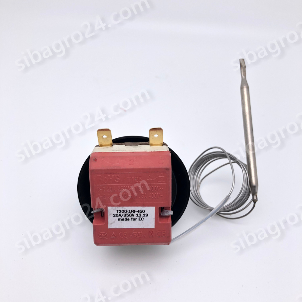 Термостат фритюрницы 60-200С 20А/250В/0,9м (аналог 55.13039.310)