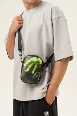 Сумка мессенджер KUL'TURA "THERMO SMALL" Зеленый