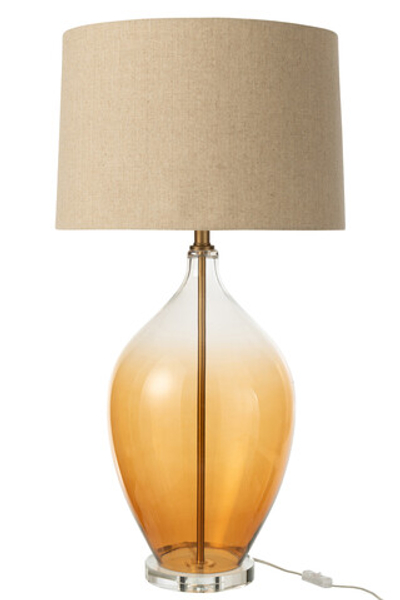 Лампа настольная  "Амбер" большая 46x46x85см