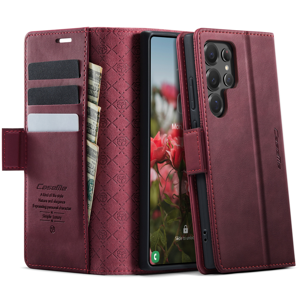 Чехол-книжка CaseMe RFiD Samsung Galaxy S22 Ultra