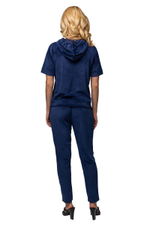 Костюм с коротким рукавом и капюшоном (Размер: XXL) (Цвет: бежевый)