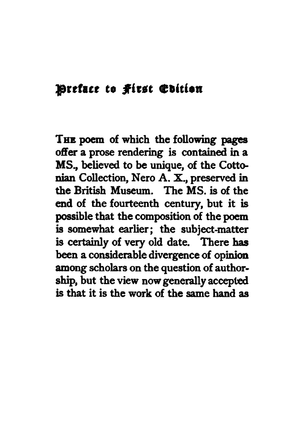 Sir Gawain and the Green Knight. A Middle-English Arthurian Romance Retold in Modern Prose | Jessie Laidlay Weston