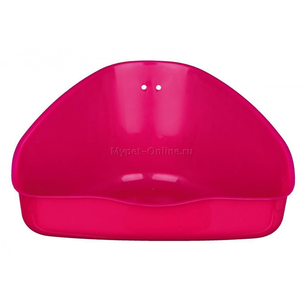 Туалет для грызунов Trixie Corner Toilet M, размер 36×21×30см.