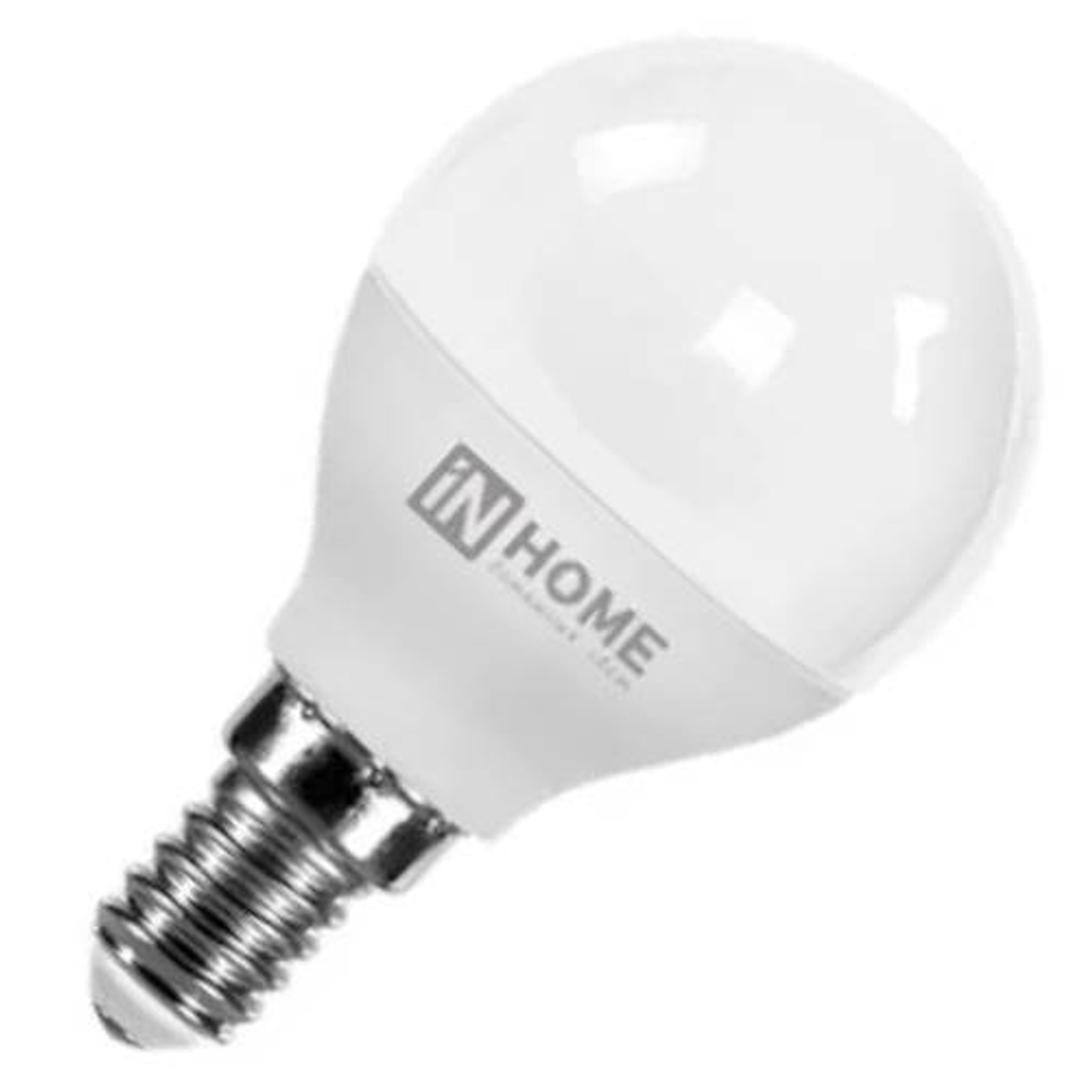 Лампа светодиодная Е14 8Вт 4000К LED-Шар-VC /IN HOME/0556