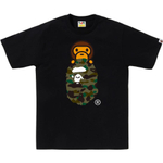 A Bathing Ape 1st Camo Milo On Ape Head Tee