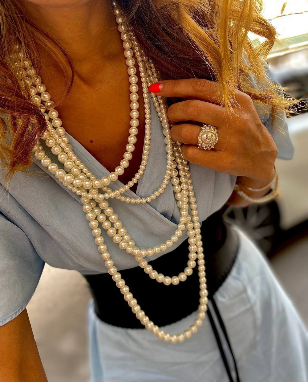 Бусы CHANEL