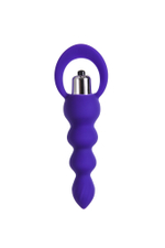 Анальная вибровтулка ToDo Twisty фиолетовая 14 см
