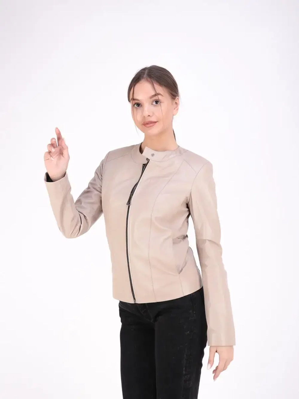 Куртка женская из натуральной кожи