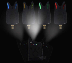 НАБОР ЭЛЕКТРОННЫХ СИГНАЛИЗАТОРОВ КЛЕВА 4+1 / с 4 штук быстросьема 