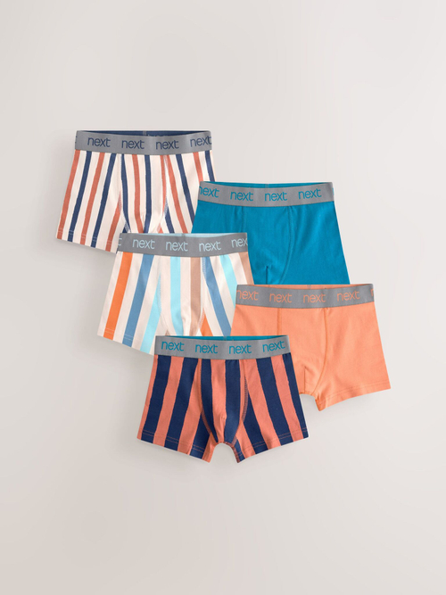 Трусы для мальчика Next AA7-497, 5 шт., Оранжевый, Синий
