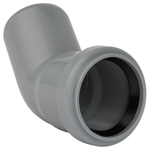 Отвод канализационный Дигор 50 мм 45°