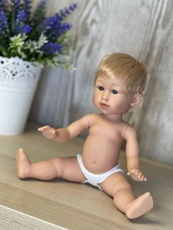 Кукла Marina and Pau 30cм Petit Ivan без одежды в пакете (M14)